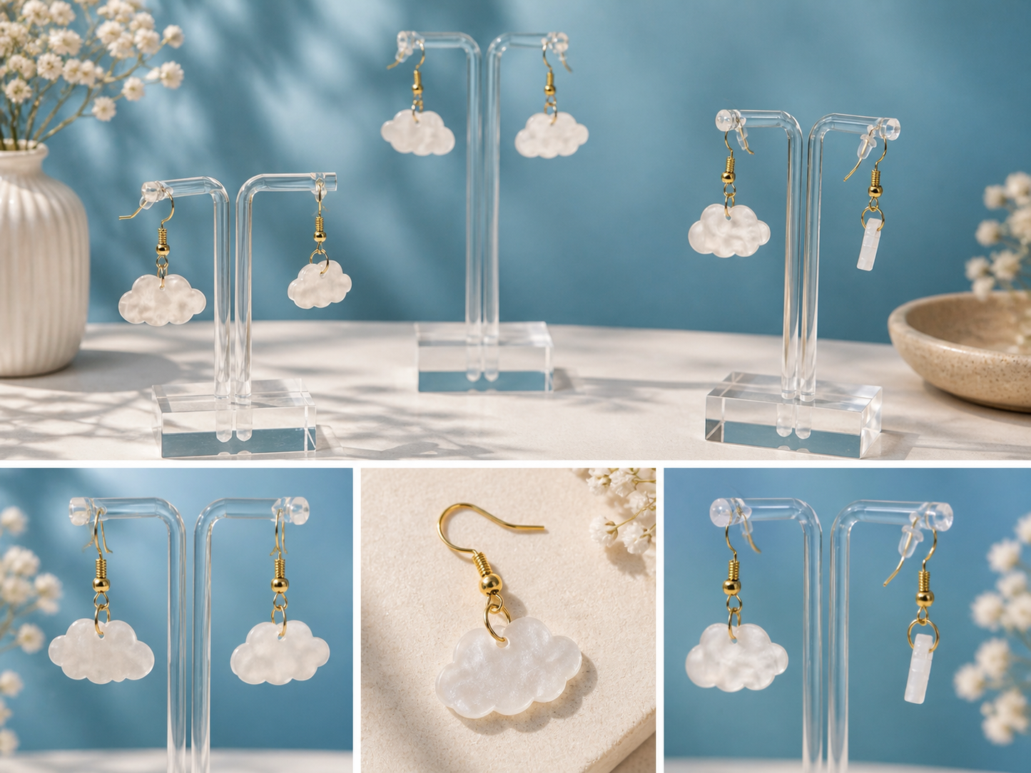 Adorablis Dangly Earrings β Cute Charm Drop Earrings