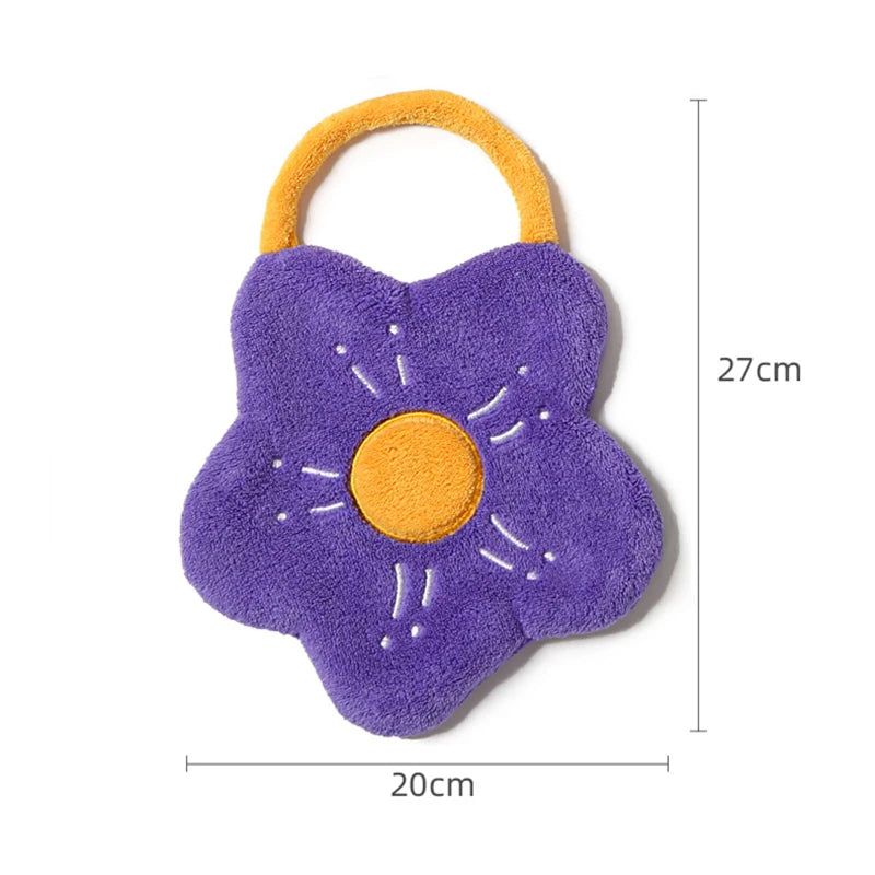 Hanging Bloom Towel - Quick Dry Hand Towels