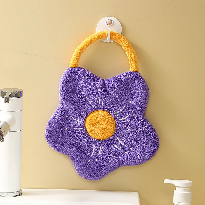 Hanging Bloom Towel - Quick Dry Hand Towels