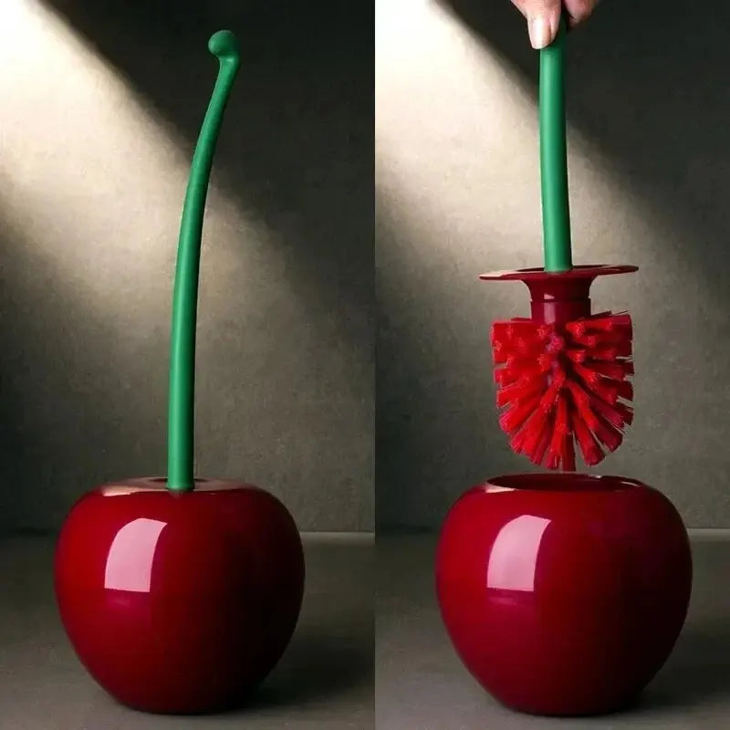 Cherry Pop Scrub Set - 1pc Red Toilet Brush