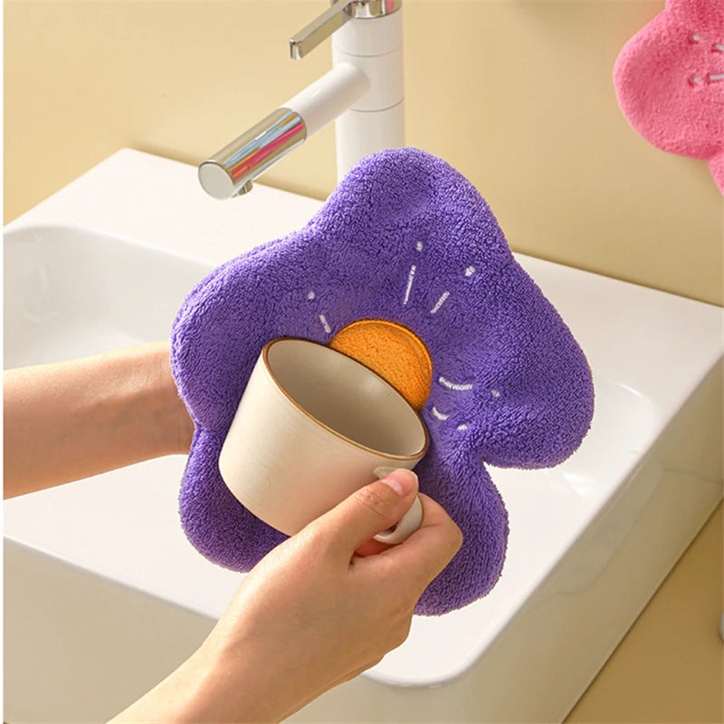 Hanging Bloom Towel - Quick Dry Hand Towels