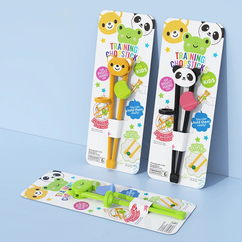 ChopBuddy Trainers - chopsticks for children beginners Cartoon Animal Learning Chopsticks