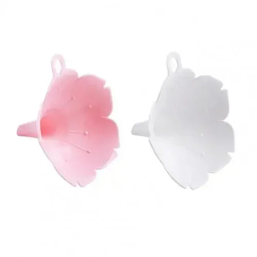 CherryPetal Pour - 2Pcs/Set Cherry Blossom Style Funnels, Good for Home use, Olive Oil, Condiments Liquid, Powder Dispenser, Kitchen Use