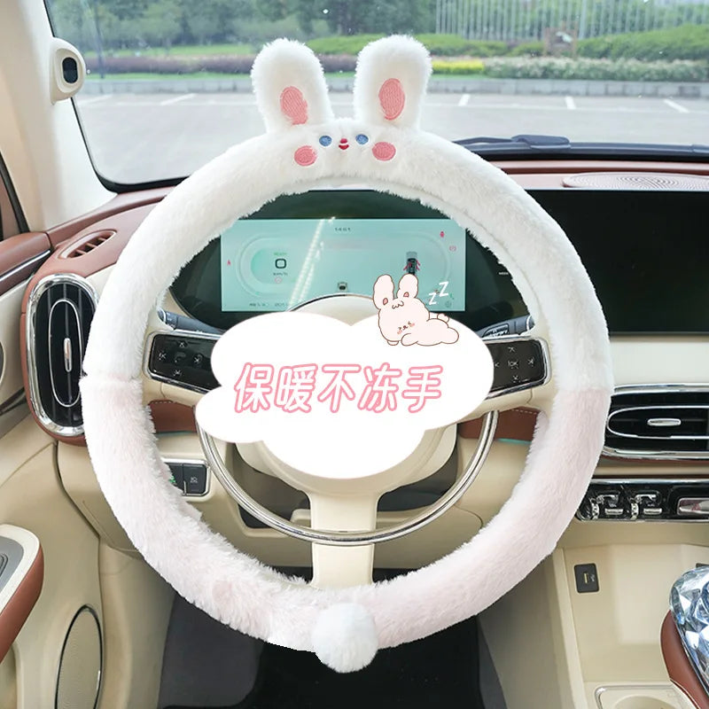 CozyCruise Steering Hug - Universal Car Steering Wheel Cover