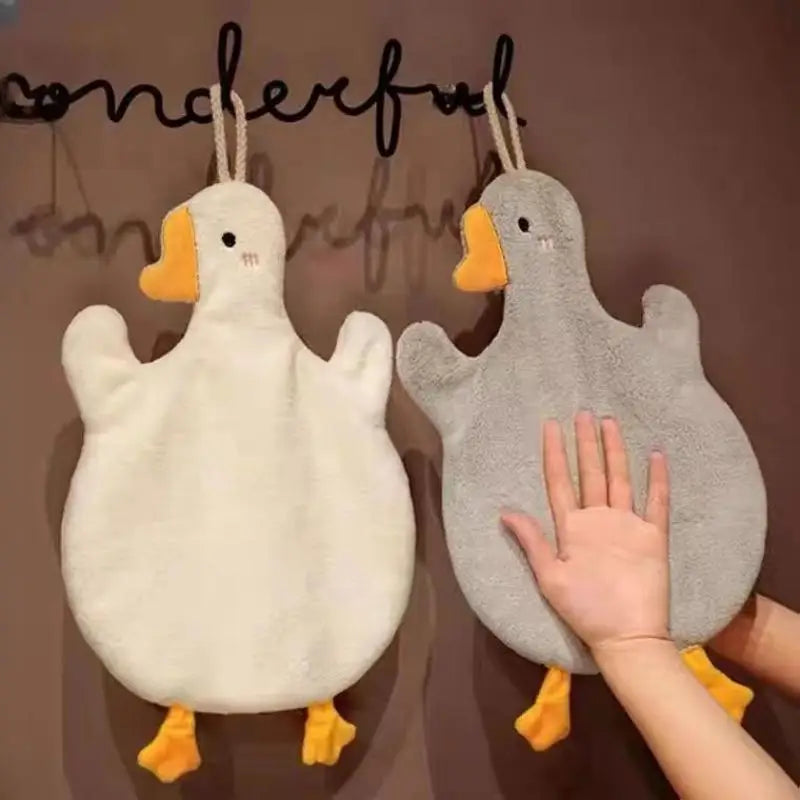 Quack & Dry Towel - Cartoon Goose Hand Towel