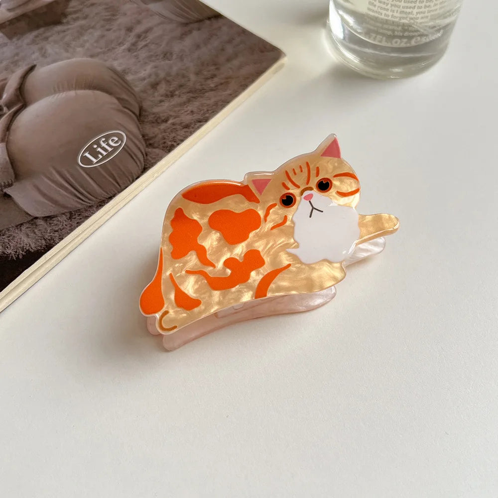 Purrfect Paw Clip - 1pc cute cat hairpin