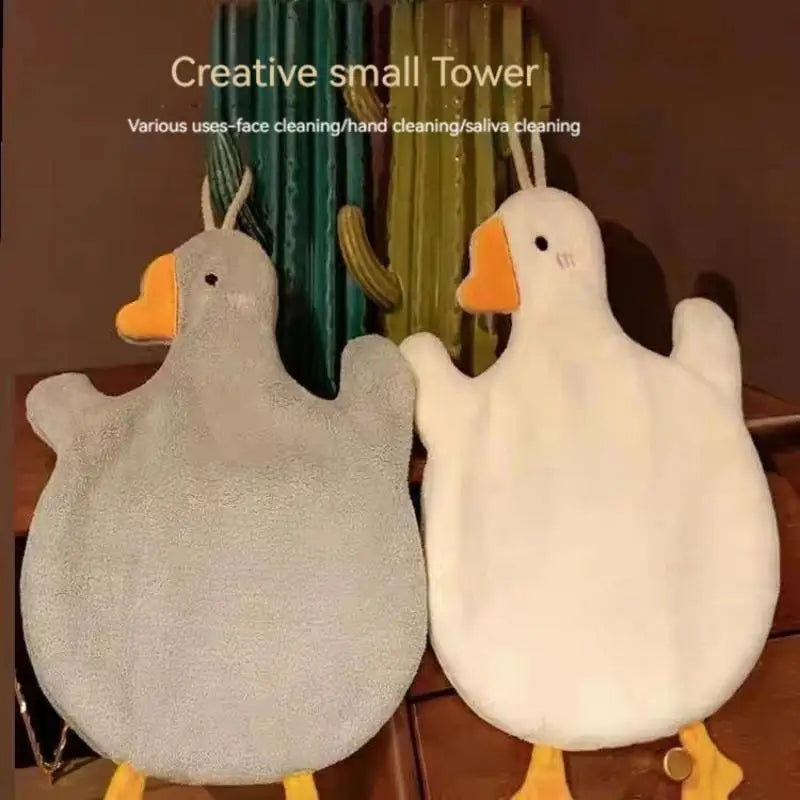 Quack & Dry Towel - Cartoon Goose Hand Towel