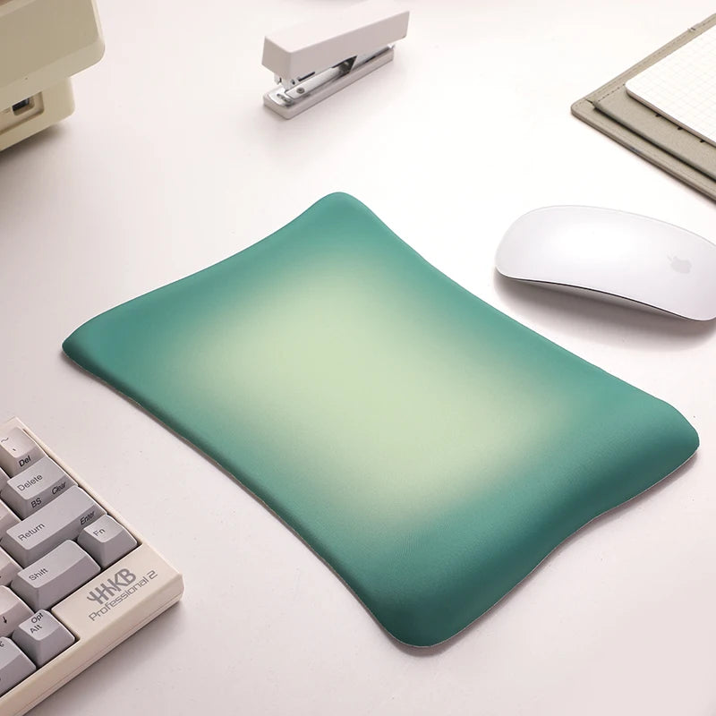 ZenBamboo Wrist Haven - Silicone Wrist Mouse Pad Memory Foam Keyboard Hand Rest