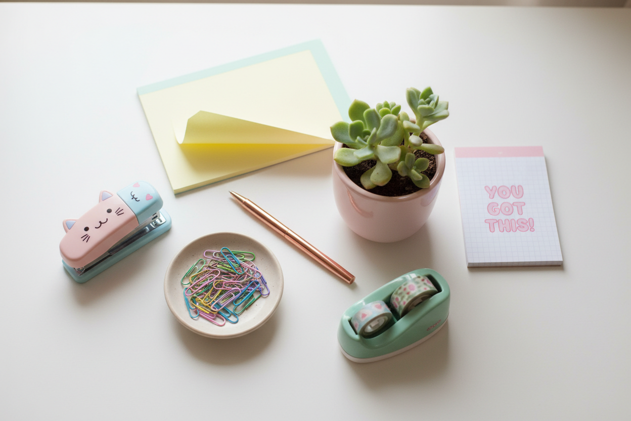 Desk Delights 🖋️