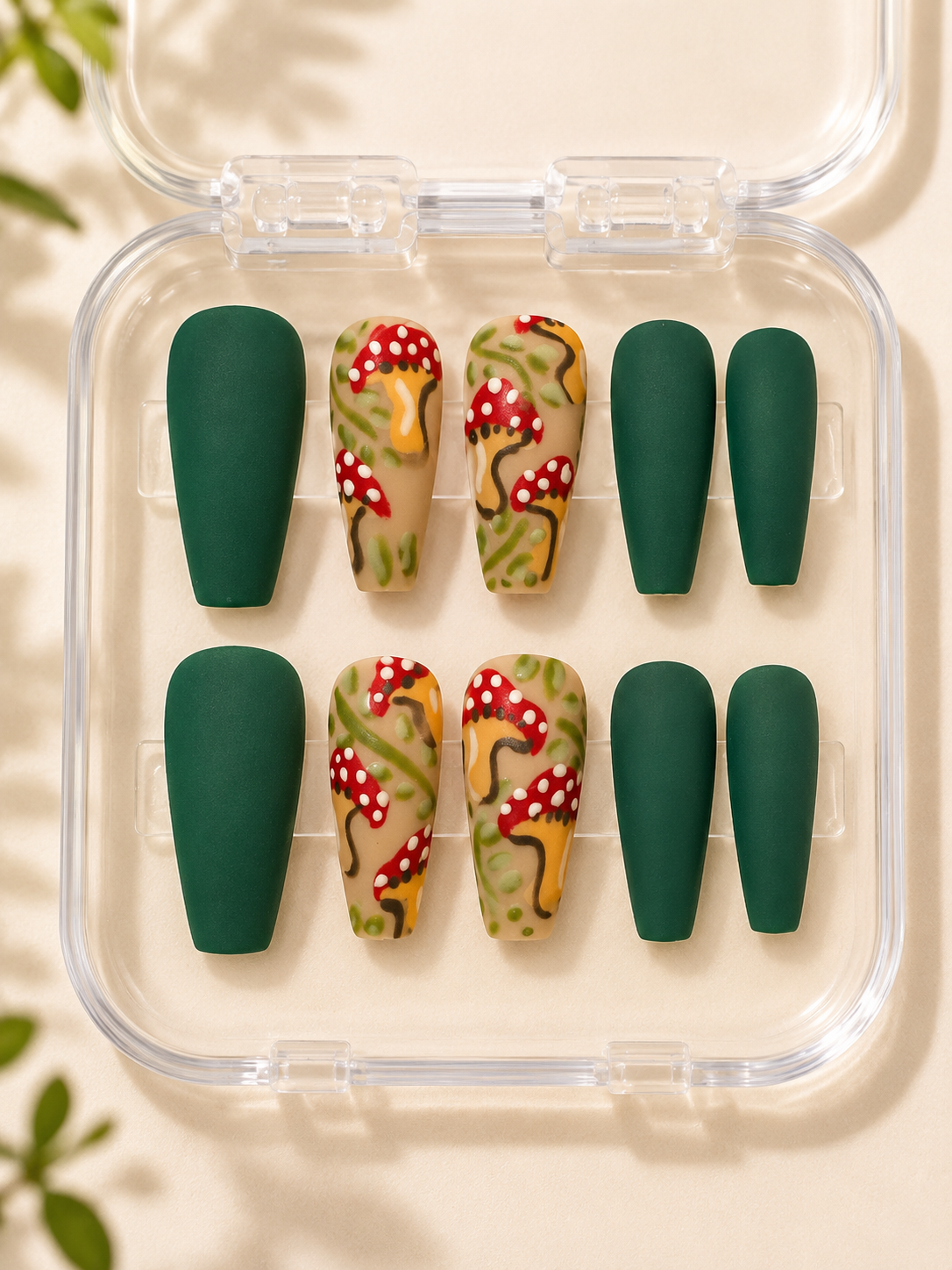 Adorablis Press-On Nail Set – Handmade False Nails Kit