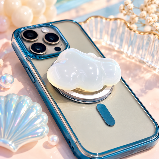 Cloud Puff - Magnetic Phone & Tablet Grip Extendable Stand