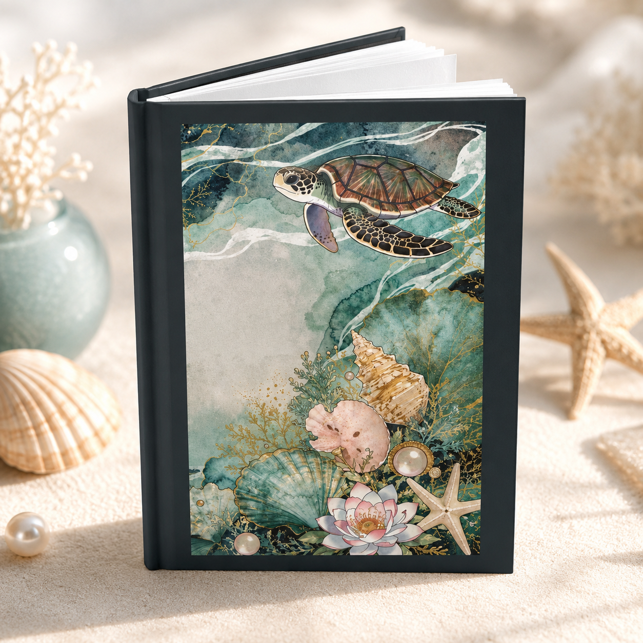 Matte Hardcover Lined Journal – Full Wraparound Print