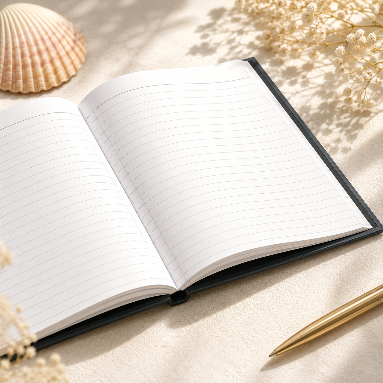 Matte Hardcover Lined Journal – Full Wraparound Print