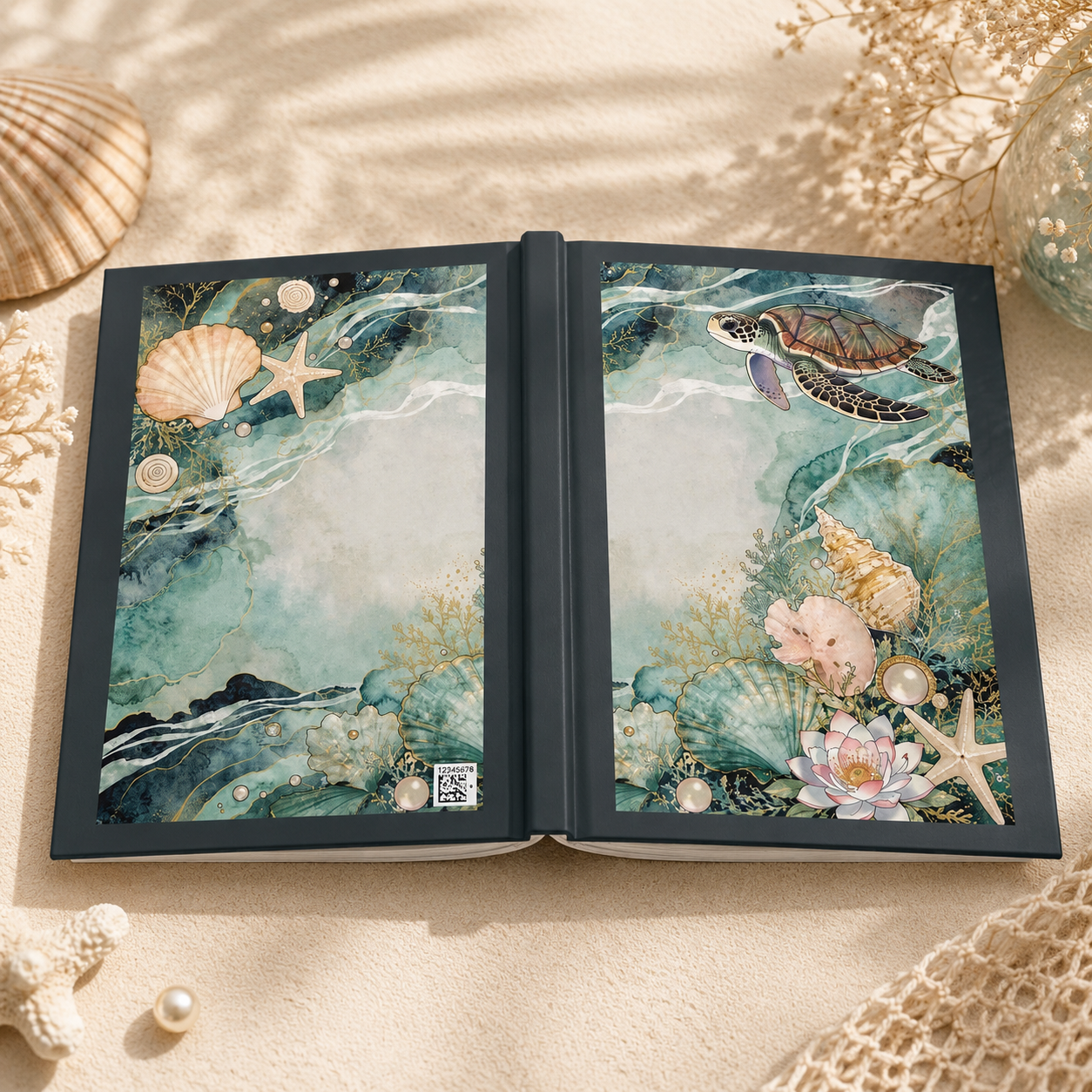 Matte Hardcover Lined Journal – Full Wraparound Print