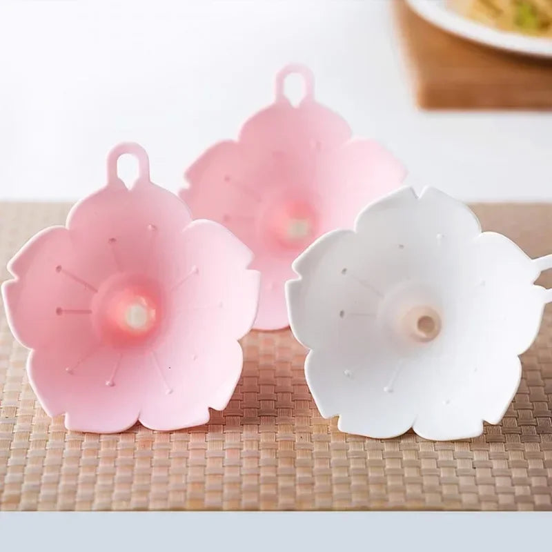 CherryPetal Pour - 2Pcs/Set Cherry Blossom Style Funnels, Good for Home use, Olive Oil, Condiments Liquid, Powder Dispenser, Kitchen Use