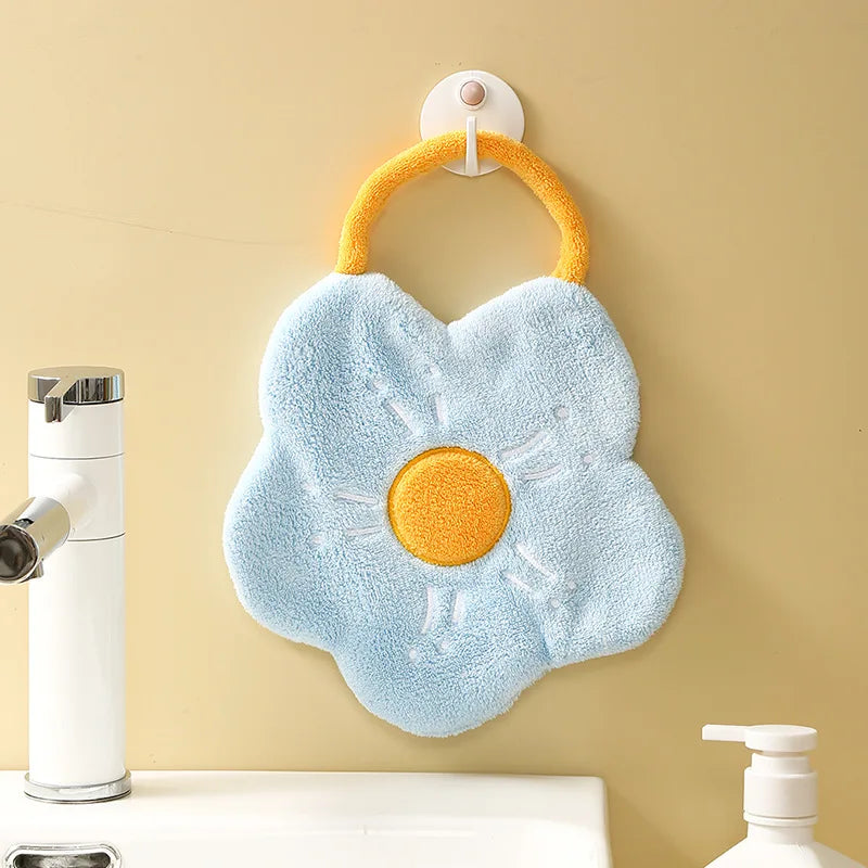 Hanging Bloom Towel - Quick Dry Hand Towels