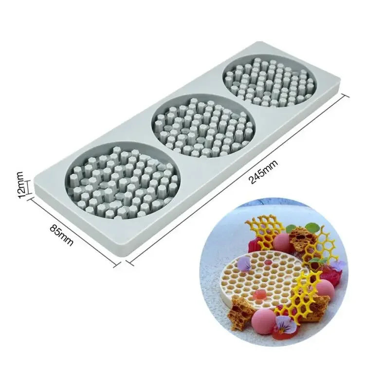 NectarDrip Silicone Form - Honeycomb Mousse Mold