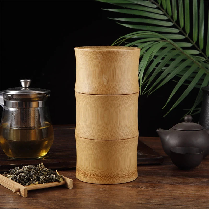 Bamboo Breeze Bin - Natural Bamboo Food Storage
