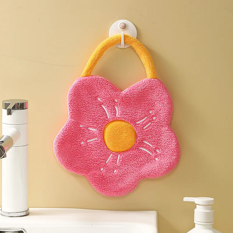 Hanging Bloom Towel - Quick Dry Hand Towels