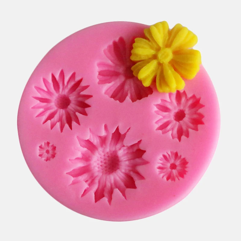 BloomCraft Silicone Molds - 3D Flower Silicone Molds