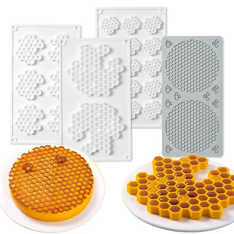 NectarDrip Silicone Form - Honeycomb Mousse Mold