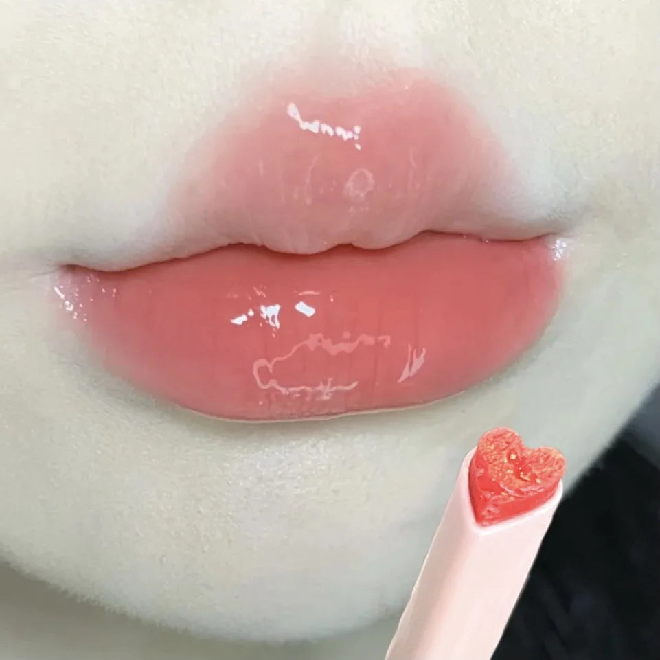 LoveBeam Lip Lacquer - Water-light Lip Glaze Mirror Glitter Lip Tint