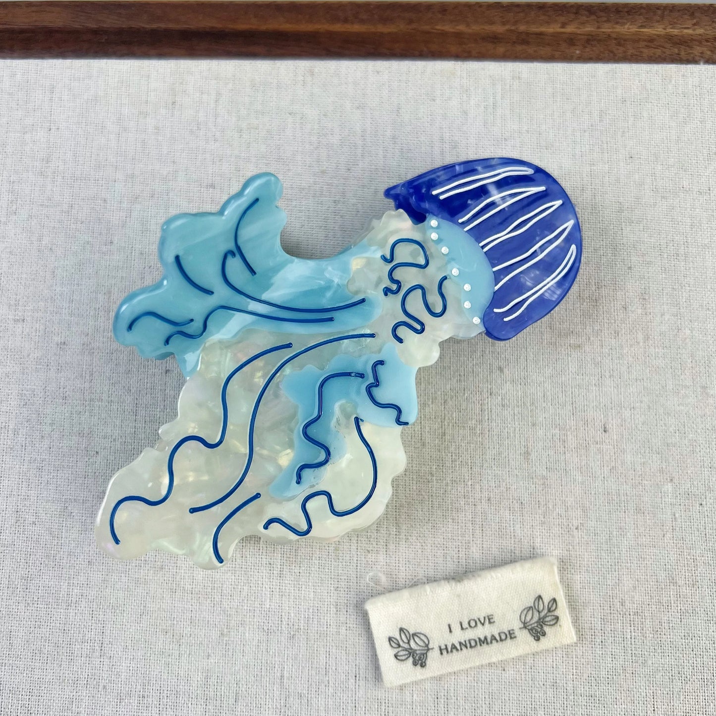 TideTamer Claw Clips - 14 Marine Jellyfish and Fish Claw Hair Clips