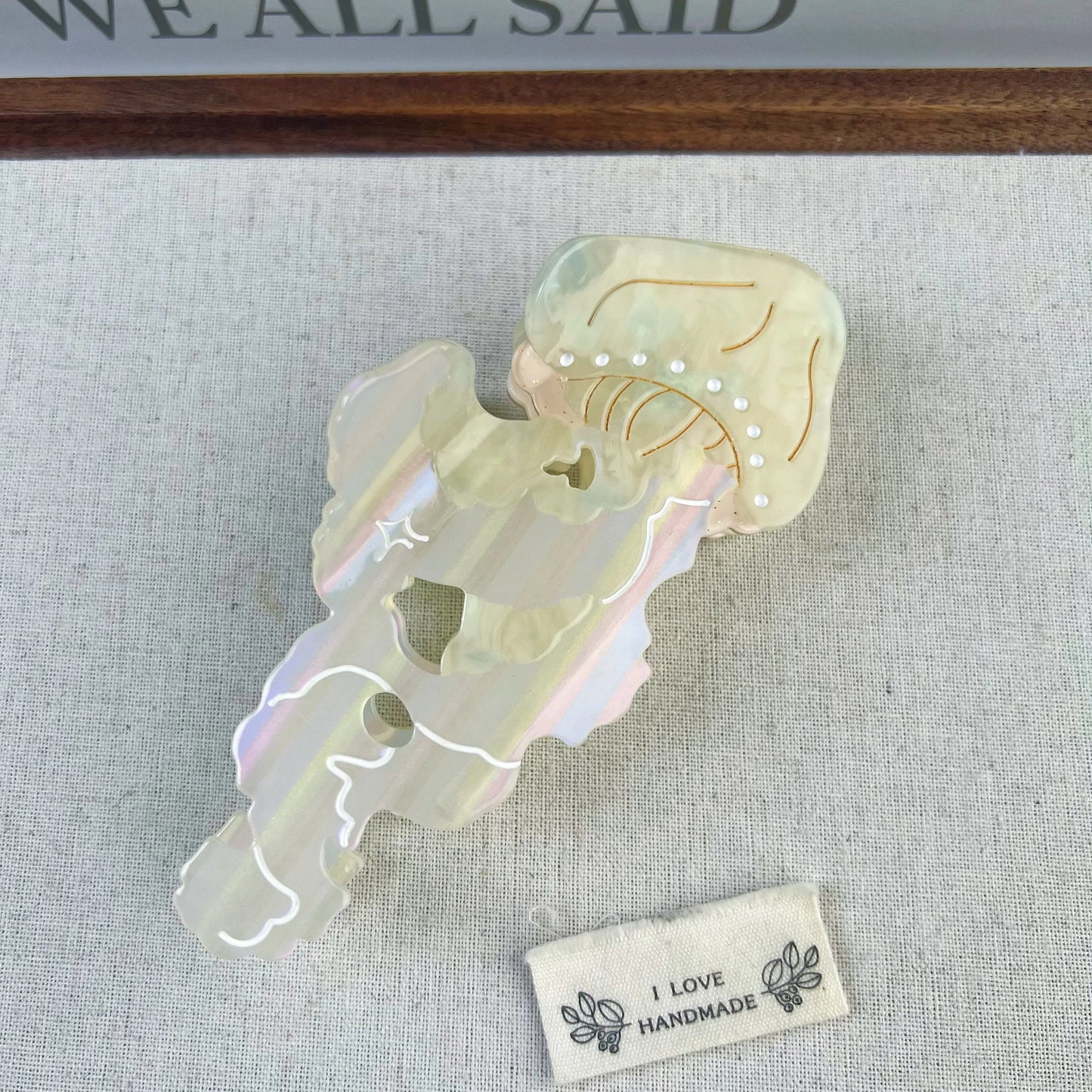 TideTamer Claw Clips - 14 Marine Jellyfish and Fish Claw Hair Clips