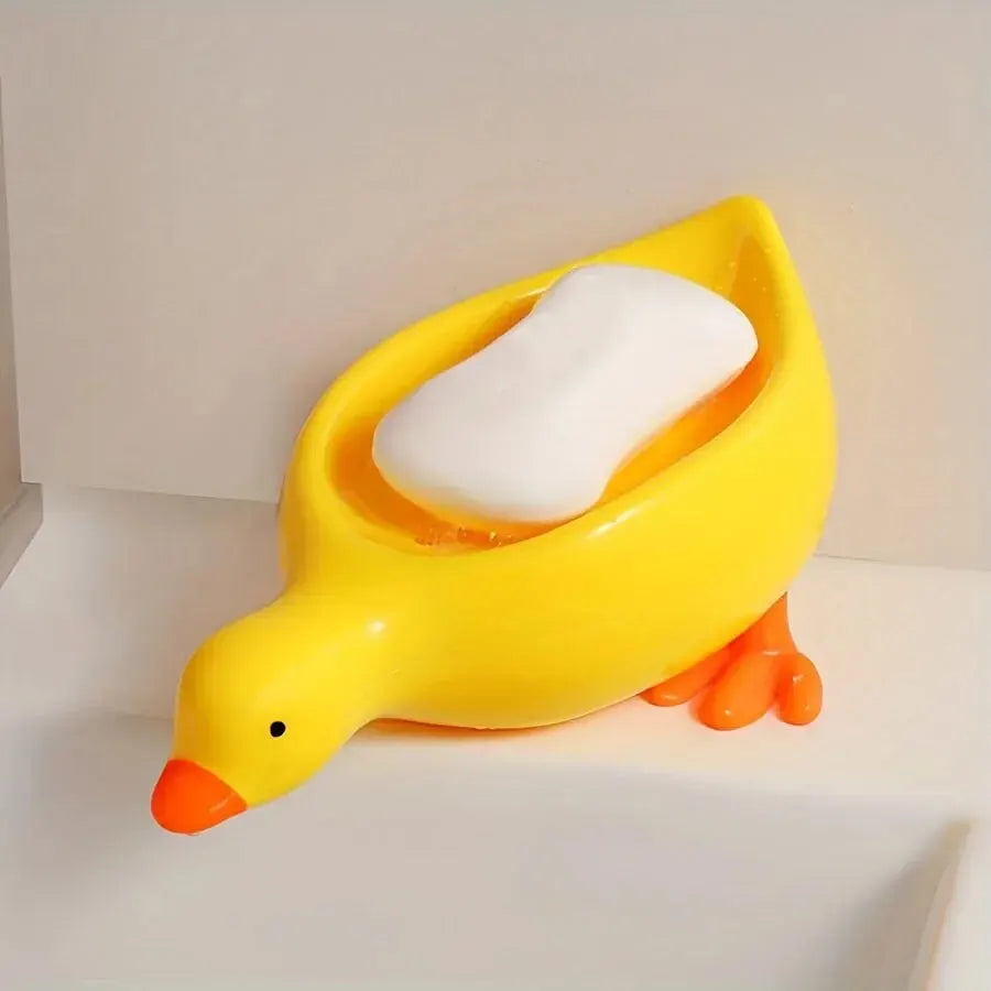 DuckyDrip Rack - Cute Duck-Shaped Soap Tray
