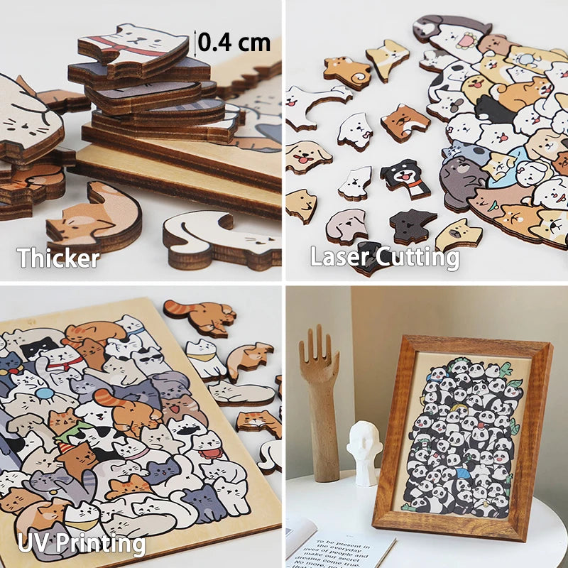 ZooStack IQ Builder - Kids Creative Animal Shape Puzzle