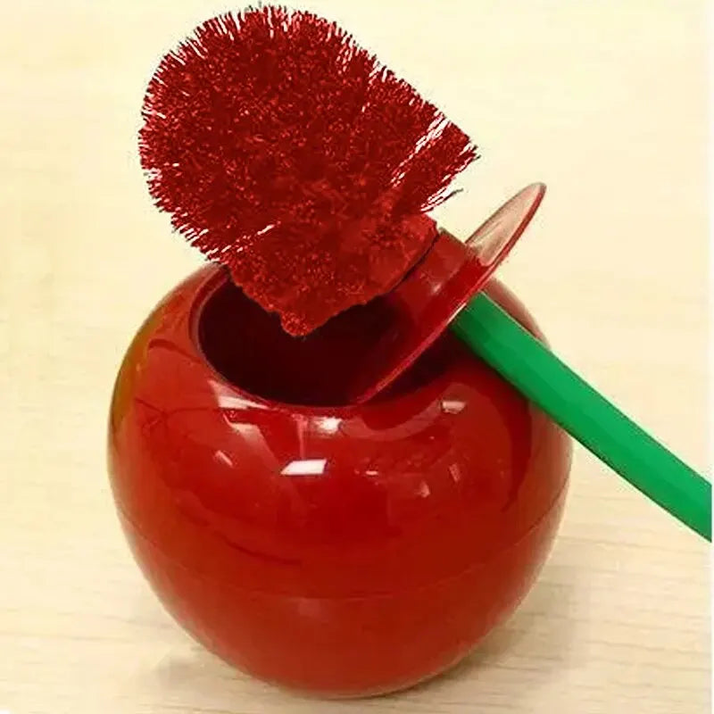 Cherry Pop Scrub Set - 1pc Red Toilet Brush