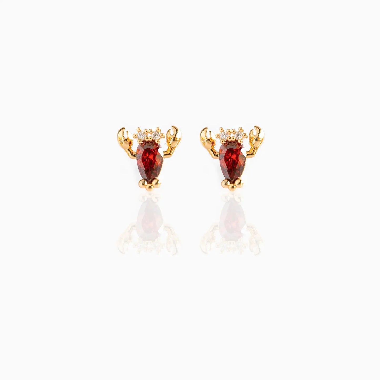 Ocean Tide Treasure Earrings - Cute Sea Marine Animal Zircon Stud Earrings Jewelry