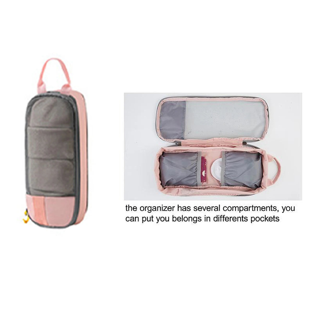 Shrink Pack Pods - 6 Piece Luggage Compression Travel Organizer Bags