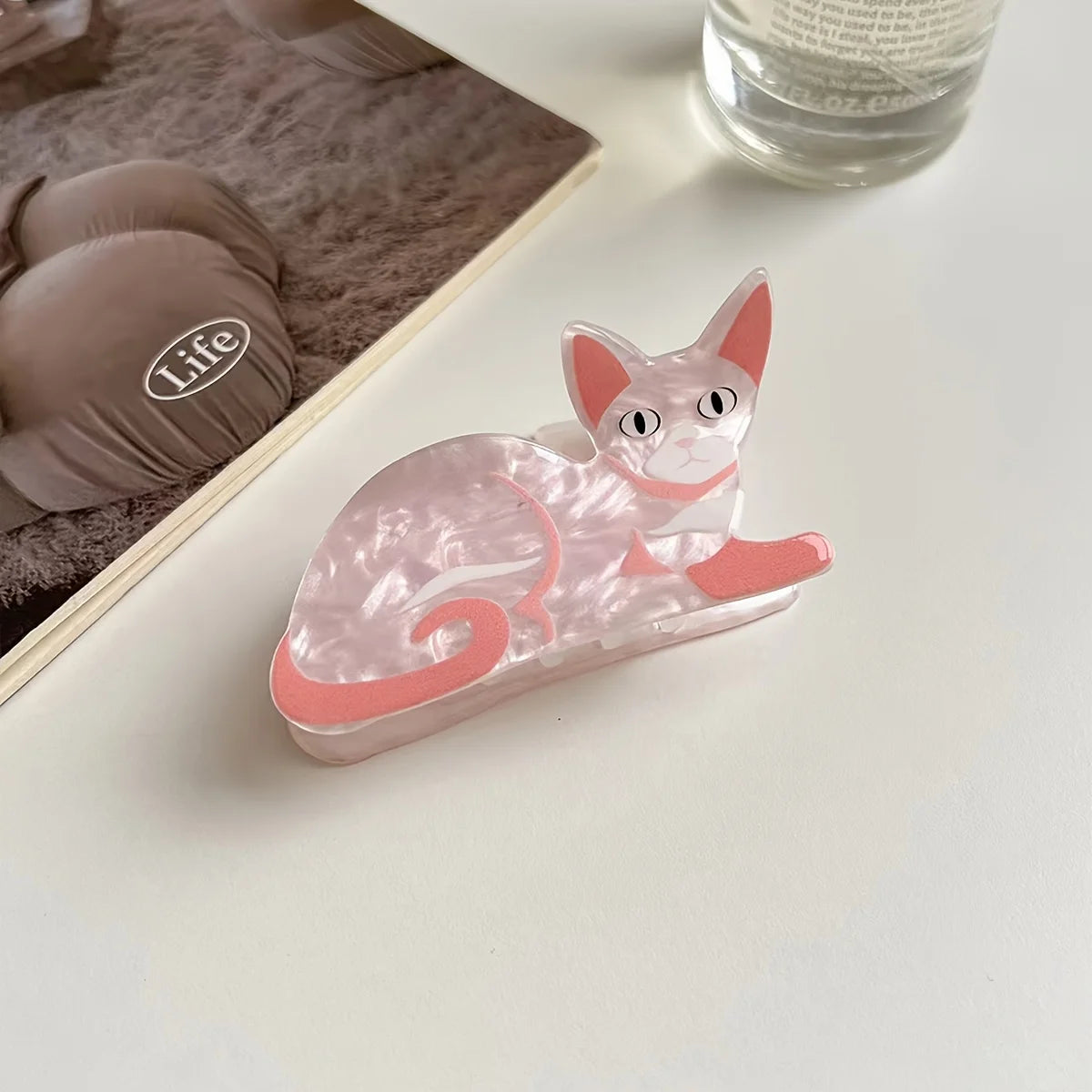 Purrfect Paw Clip - 1pc cute cat hairpin