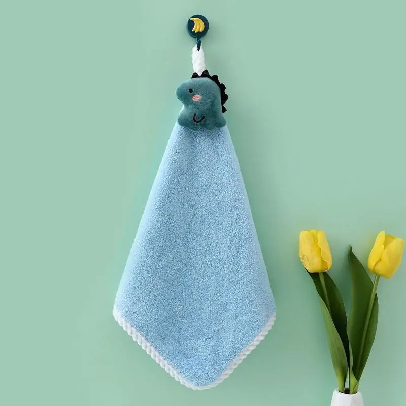 BubbleBuddy Towel - Coral Fleece Hangable Towel