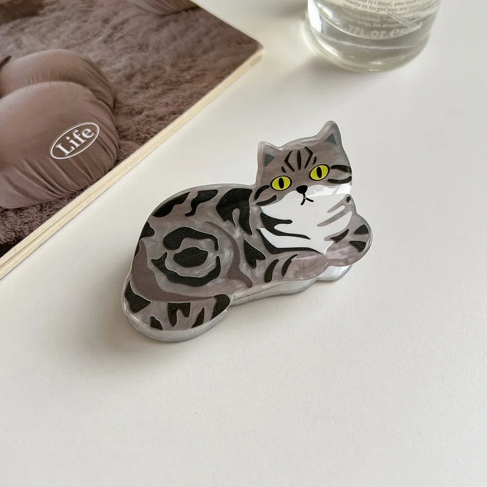 Purrfect Paw Clip - 1pc cute cat hairpin