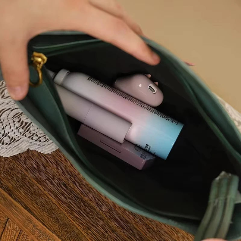 LotusGrace Bag - Exquisite Floral Embroidery Original Designer Handbag