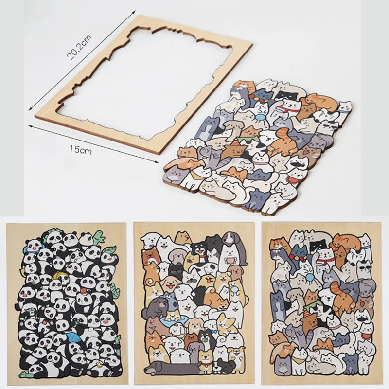 ZooStack IQ Builder - Kids Creative Animal Shape Puzzle