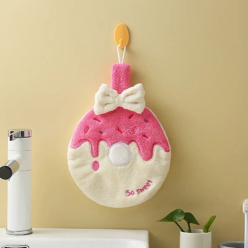 Hanging Bloom Towel - Quick Dry Hand Towels