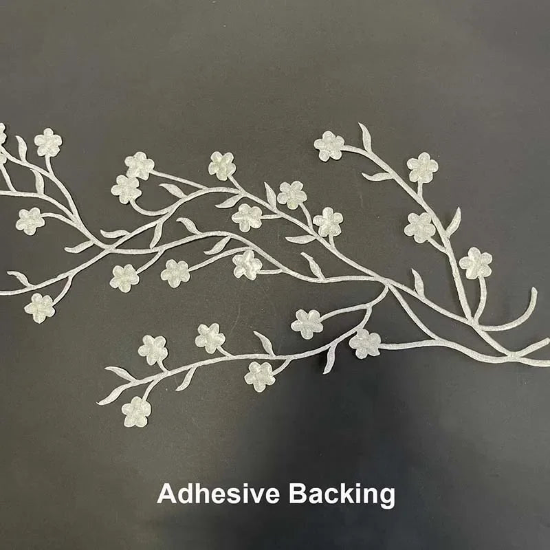 Petal Plum – 3D Embroidery Iron-On Patch
