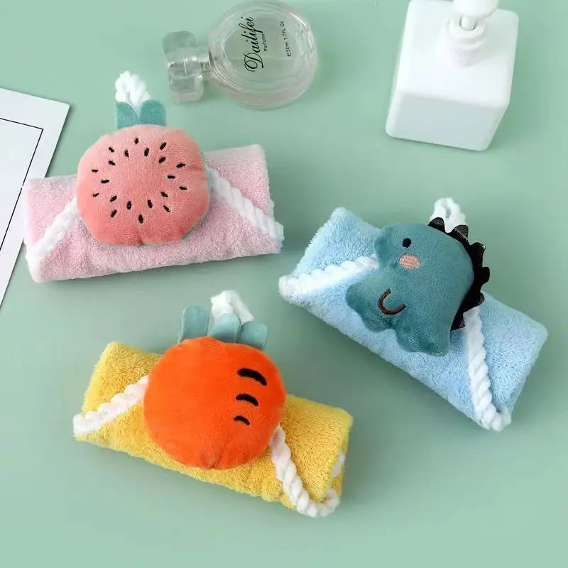 BubbleBuddy Towel - Coral Fleece Hangable Towel