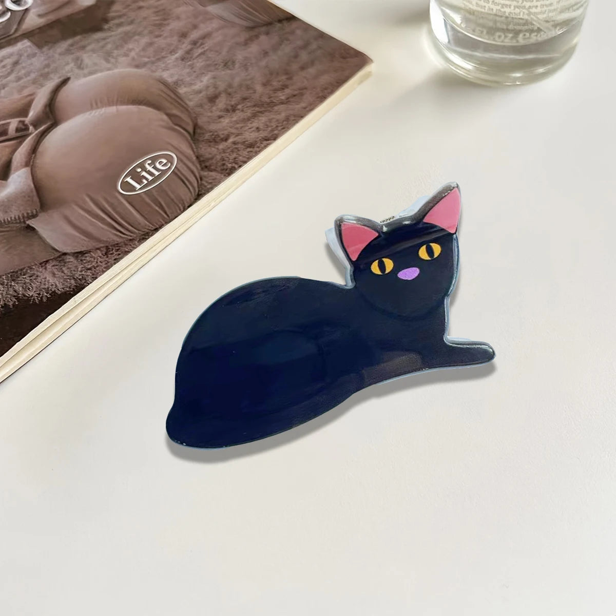 Purrfect Paw Clip - 1pc cute cat hairpin
