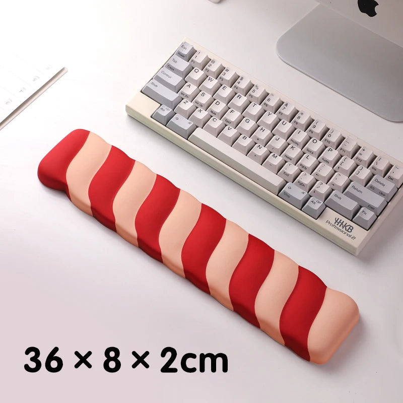 Sugar Swirl - Candy Shaped Keyboard Hand Support and Mouse Pad