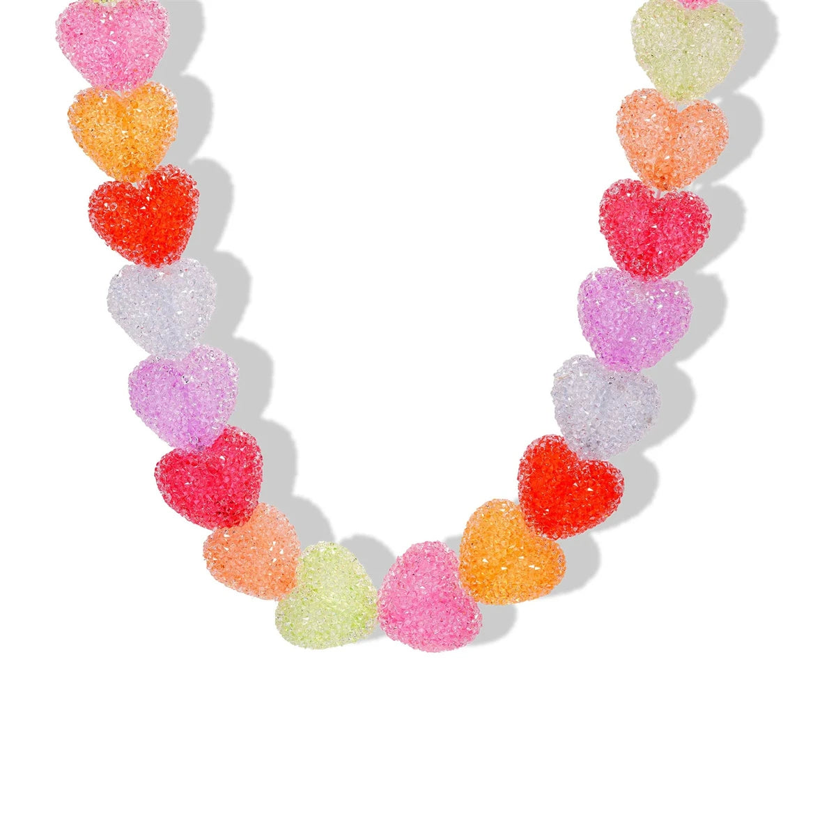 SugarKiss Candy Collar - Colorful love candy resin necklace