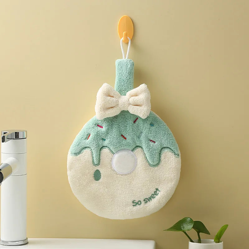 Hanging Bloom Towel - Quick Dry Hand Towels