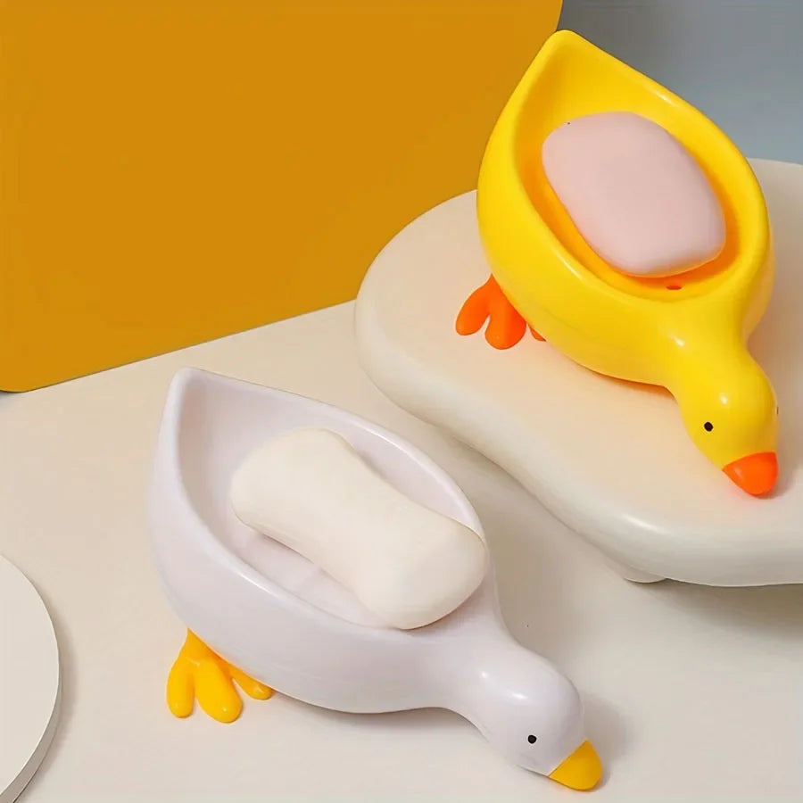 DuckyDrip Rack - Cute Duck-Shaped Soap Tray