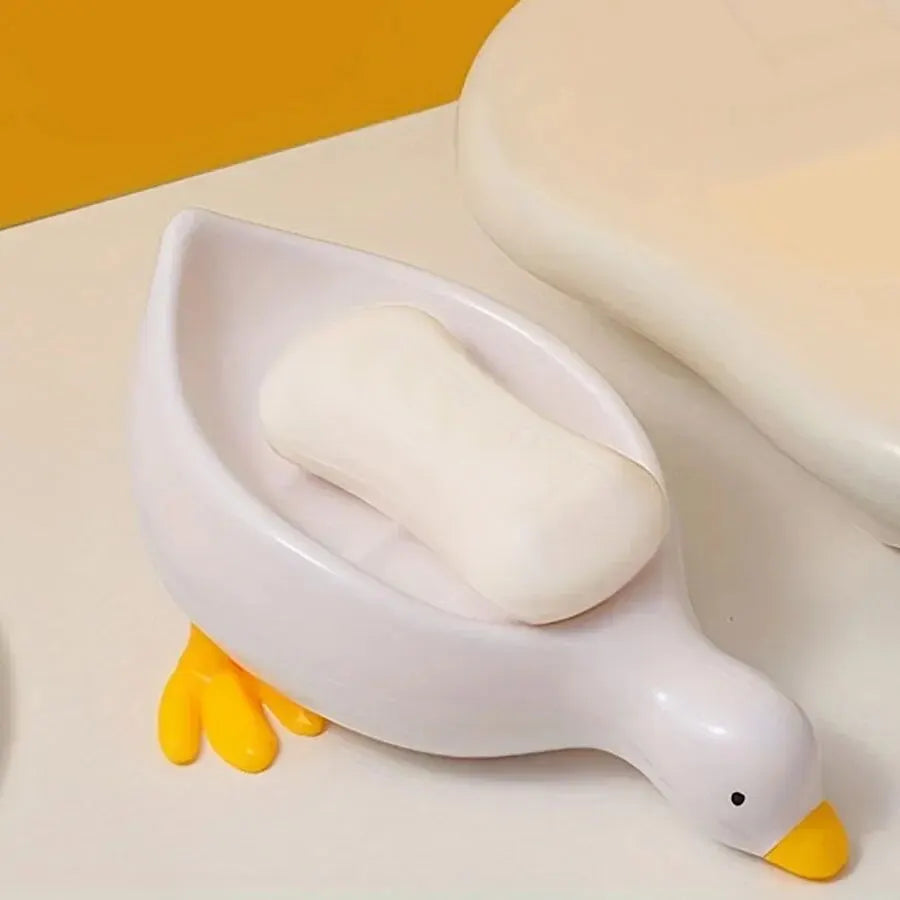 DuckyDrip Rack - Cute Duck-Shaped Soap Tray