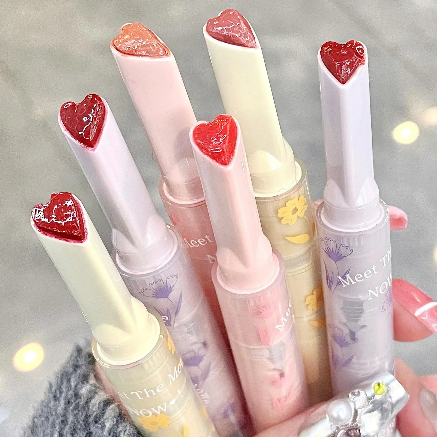 LoveBeam Lip Lacquer - Water-light Lip Glaze Mirror Glitter Lip Tint