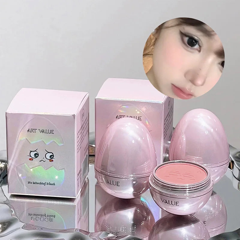MoodEgg Blush Balm - Multi-functional Solid Egg Makeup