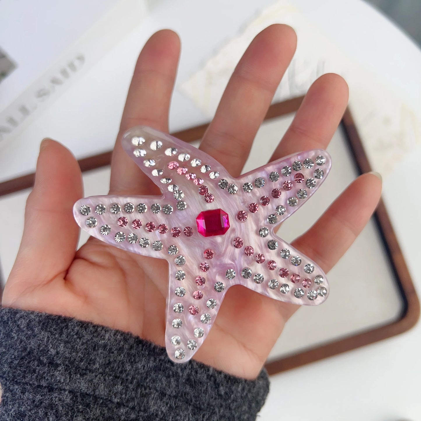 TideTamer Claw Clips - 14 Marine Jellyfish and Fish Claw Hair Clips